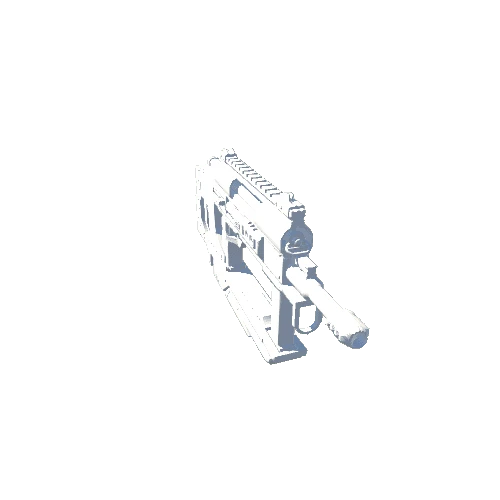 Sci-fi Rifle 2 LOD 1